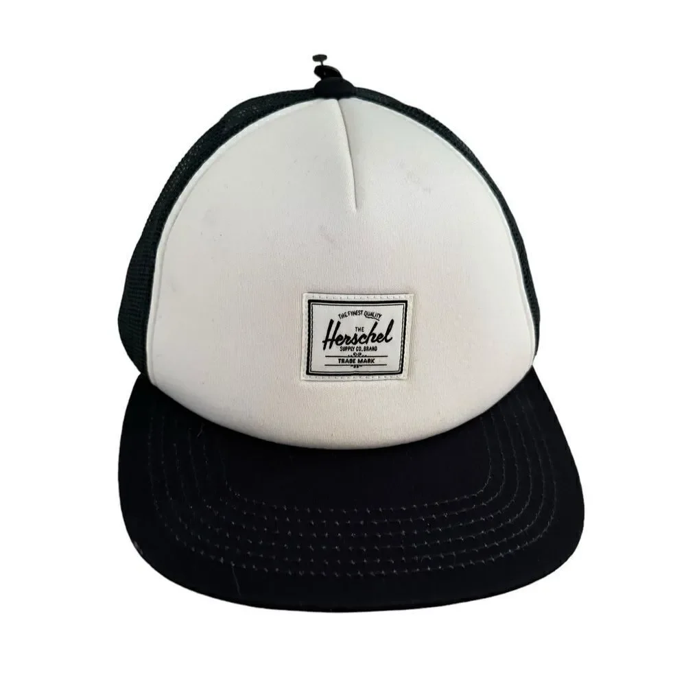 Herschel Whaler Mesh Cap White/Navy Trucker NEW